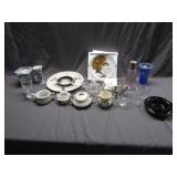 Assorted Glassware - Schmidt Glass, Avon Collectib