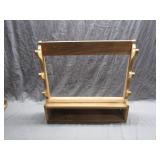 Wood Gun Rack, 3 Racks