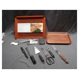 Non Stick Griddle Grid and assorted Kitchen Tools
