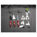 Pie/Cake Divider (8 slices), can opener and Desser