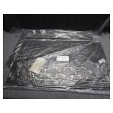 2  Set of 2 Rubber Mats Decorative