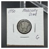 1930 Mercury Silver Dime