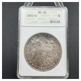 Soapbox 1881-s Morgan Silver Dollar