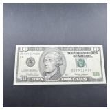 1999 $10 Federal Reserve Note