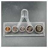 1990 proof mint set in case