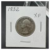 1932 Washington Silver Quarter