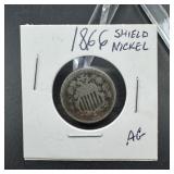1866 Shield Nickel