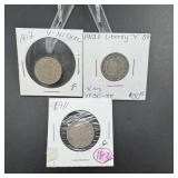 Lot of Liberty V Nickels