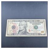 2013 $10 Federal Reserve Note