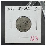 1872 Shield Nickel