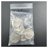 12 Buffalo Nickels
