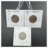 Lot of Liberty V Nickels