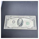 1950A $10 Federal Reserve Note