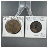 Two Canadian Tokens