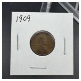 1909 Lincoln Wheat Cent