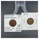 (3) Lincoln Wheat Cents  See Photos for Dates