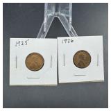 (2) Lincoln Wheat Cents  See Photos for Dates