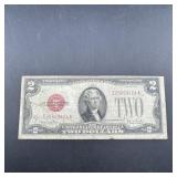 1928g $2 Red Seal Note