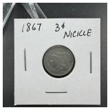 1867 Three-Cent Nickel