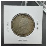1920 Canadian Silver 50 Cents