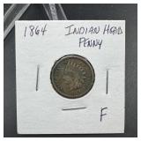 1864 Indian Head Cent