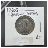 1920-S Standing Liberty Silver Quarter