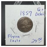 1857 Flying Eagle Cent