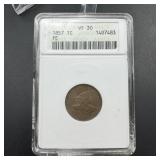Soapbox 1857 Flying Eagle Cent