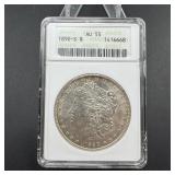 Soapbox 1890-s Morgan Silver Dollar