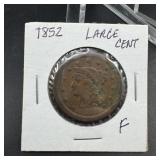 1852 Large Cent