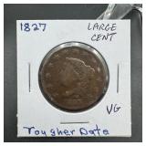1827 Large Cent