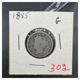 1885 Liberty V Nickel