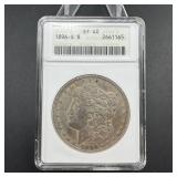 Soapbox 1896-s Morgan Silver Dollar