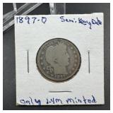 1897-o Barber Silver Quarter