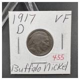 1917-D Buffalo Nickel