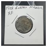 1928 Buffalo nickel  xf