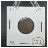 1870 Indian Head Cent
