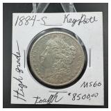 1884-s Morgan Silver Dollar