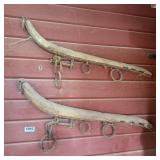 Four Horse Hames - 4 Antique Horse Hames