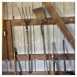 Manure Fork & Flat Shovel