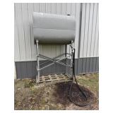 250-gallon Diesel Fuel Barrel On Stand