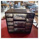 Storage Bin Of Drill Bits