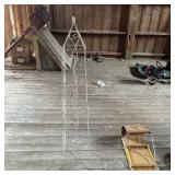 Metal Garden Sculpture - 55 Inches Tall By 12 Inch