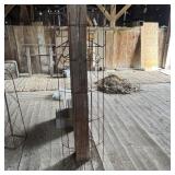 Oval Metal Garden Sculpture - 6 Feet Tall By 20 In