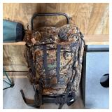 Camouflage Frame Backpack