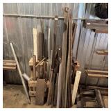 Metal Rack With Tubing & Pipe
