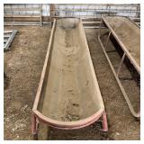 Heavy-duty Metal Cattle Feeder - 2 Feet Wide X 11