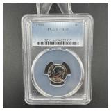 1958 Roosevelt Dime Pcgs Pr65