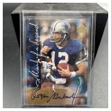 ROGER STAUBACH AUTOGRAPH CARD