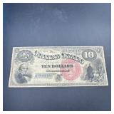 1880 $10 Legal Tender Red Seal Note